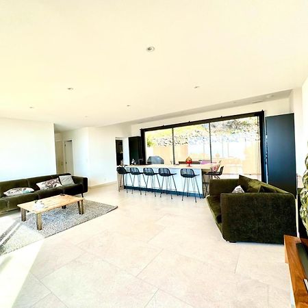 Super Villa Moderne Corbara Vue Mer エクステリア 写真