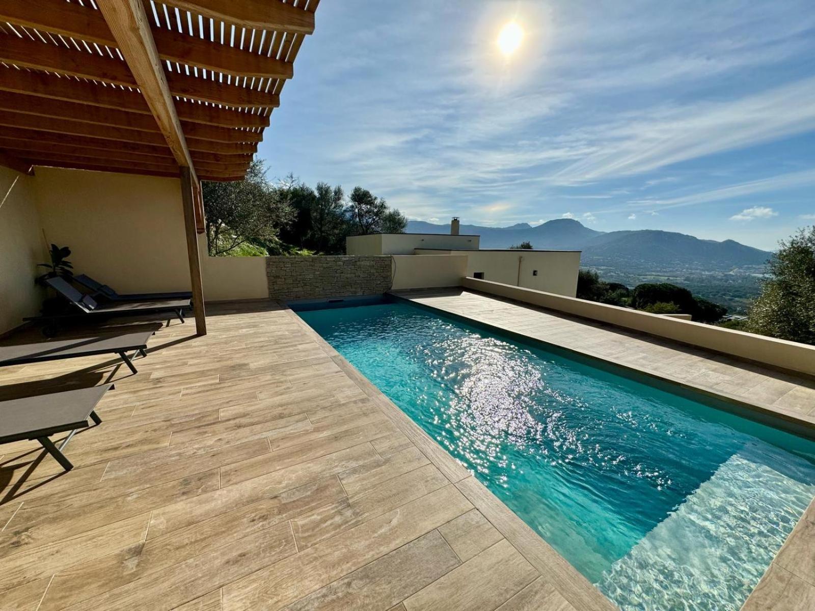 Super Villa Moderne Corbara Vue Mer エクステリア 写真