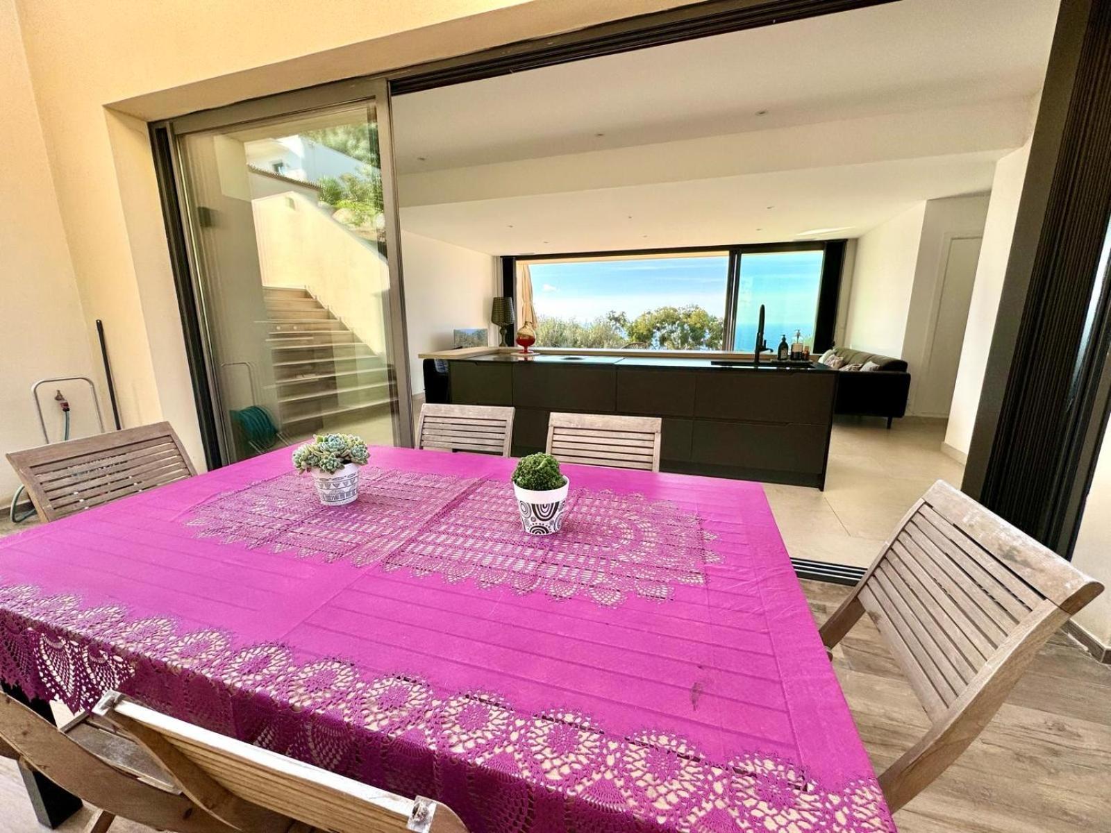 Super Villa Moderne Corbara Vue Mer エクステリア 写真